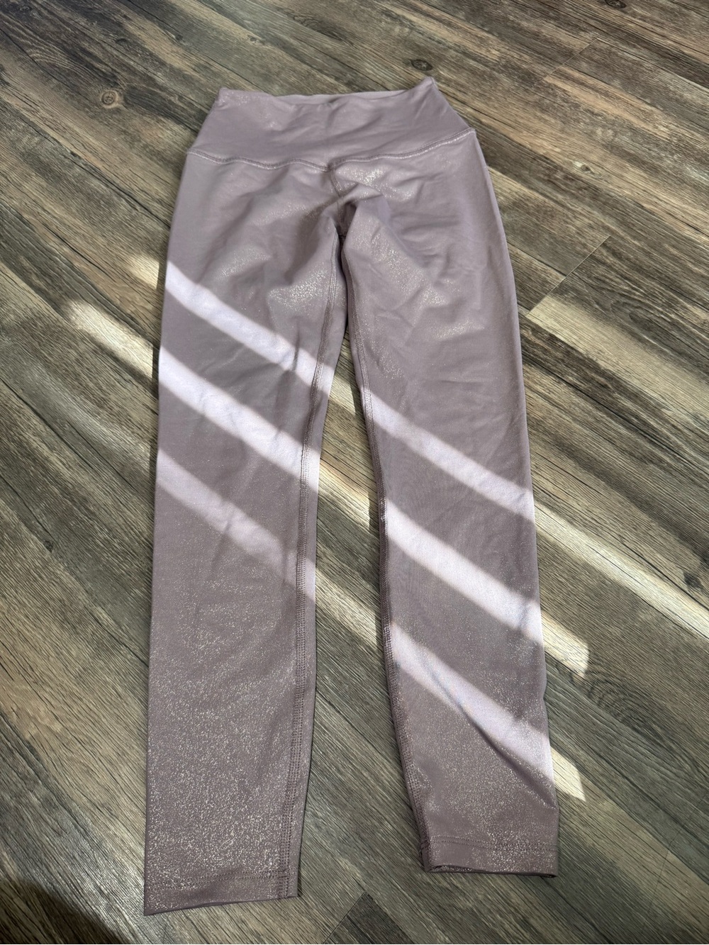 💜✨ Beyond Yoga Purple Subtle Glitter Athletic Leggings ✨💜